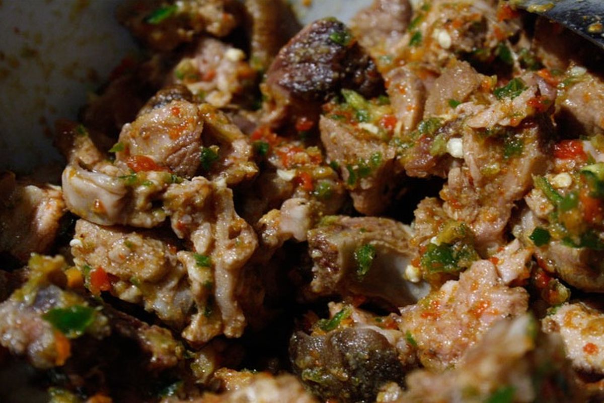 Asun terminado, listo para servir