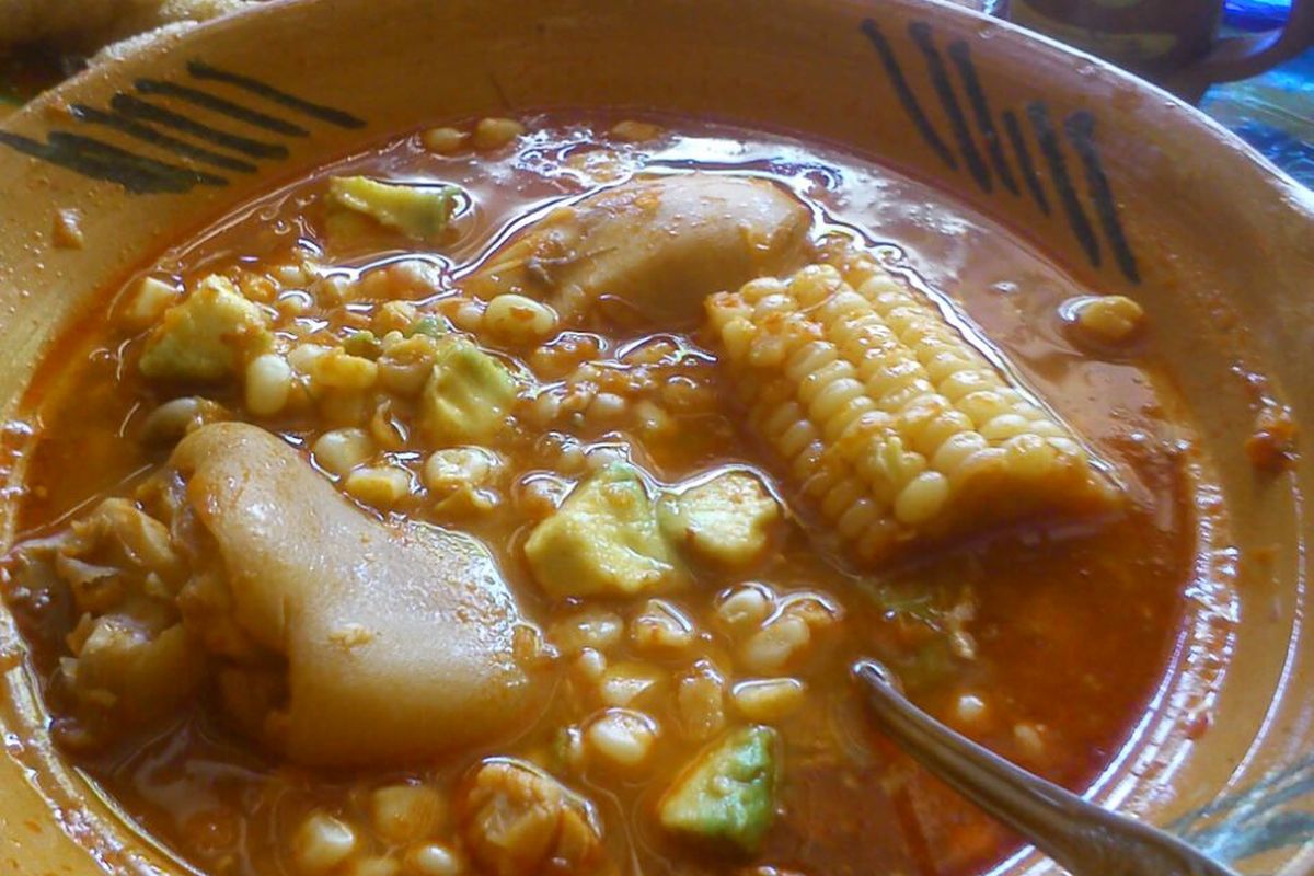Calabacitas a la mexicana terminado, listo para servir