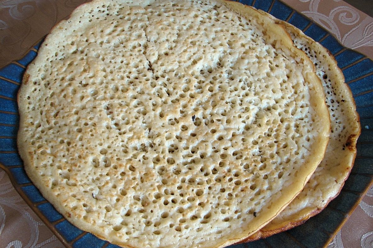 Canjeero terminado, listo para servir