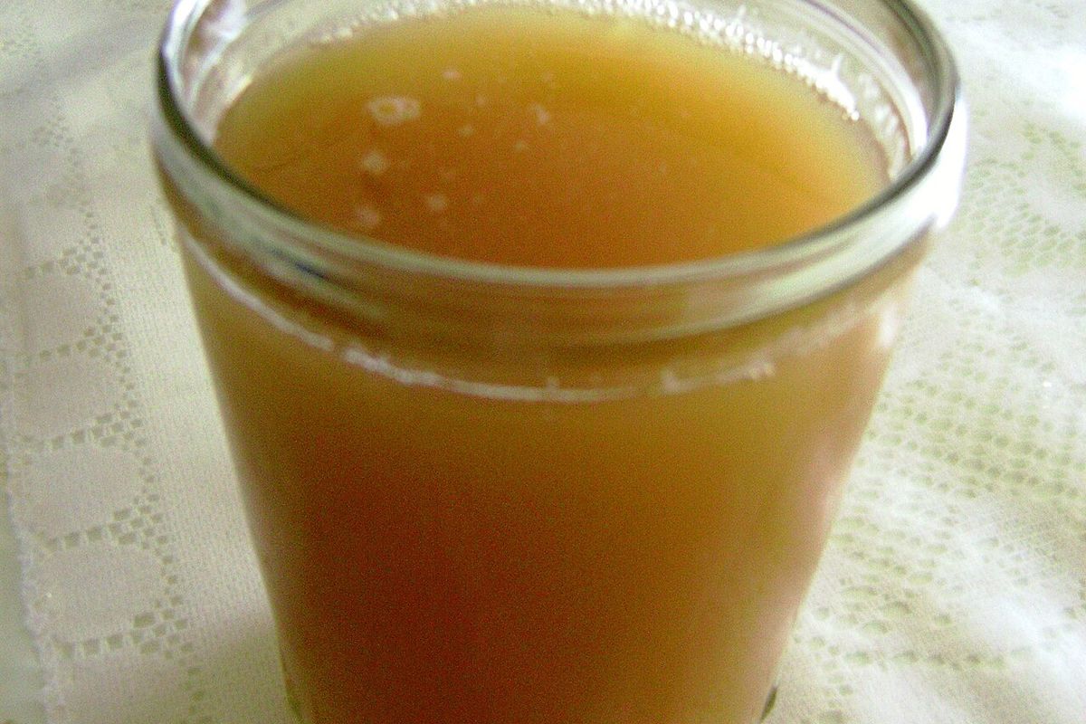 Chicha andina terminado, listo para servir