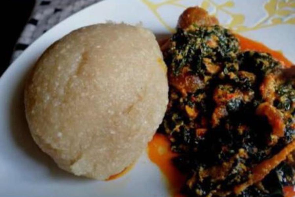 Eba terminado, listo para servir