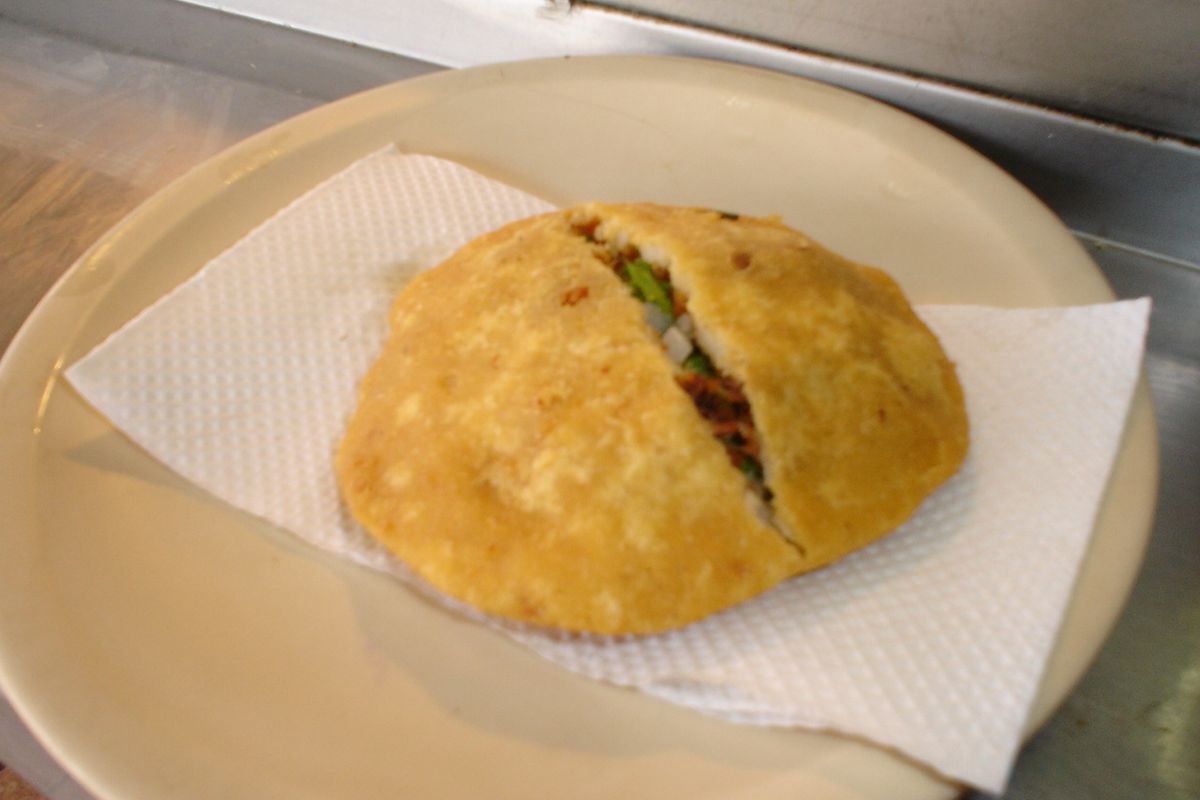 Gorditas terminado, listo para servir