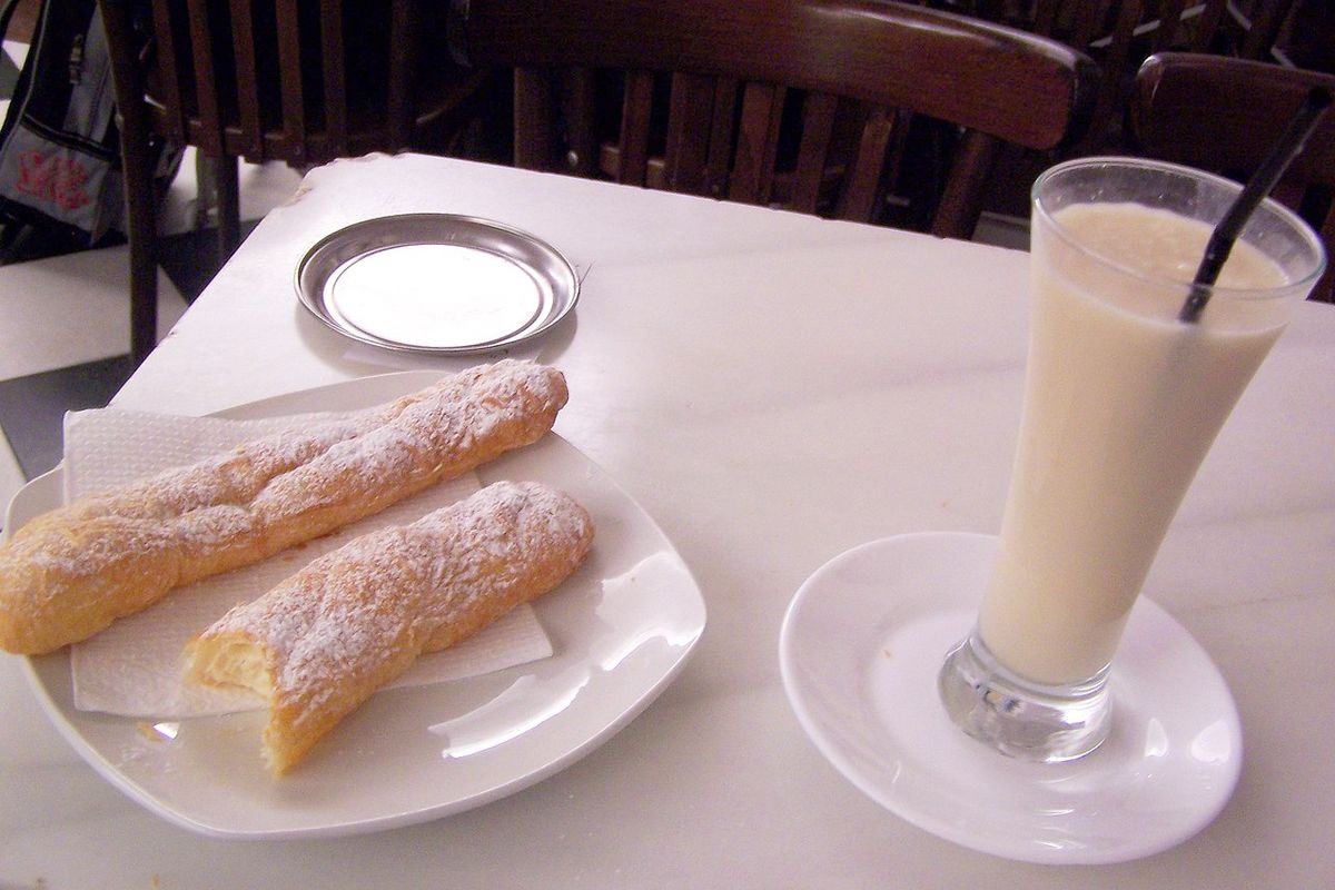 Horchata salvadoreña terminado, listo para servir