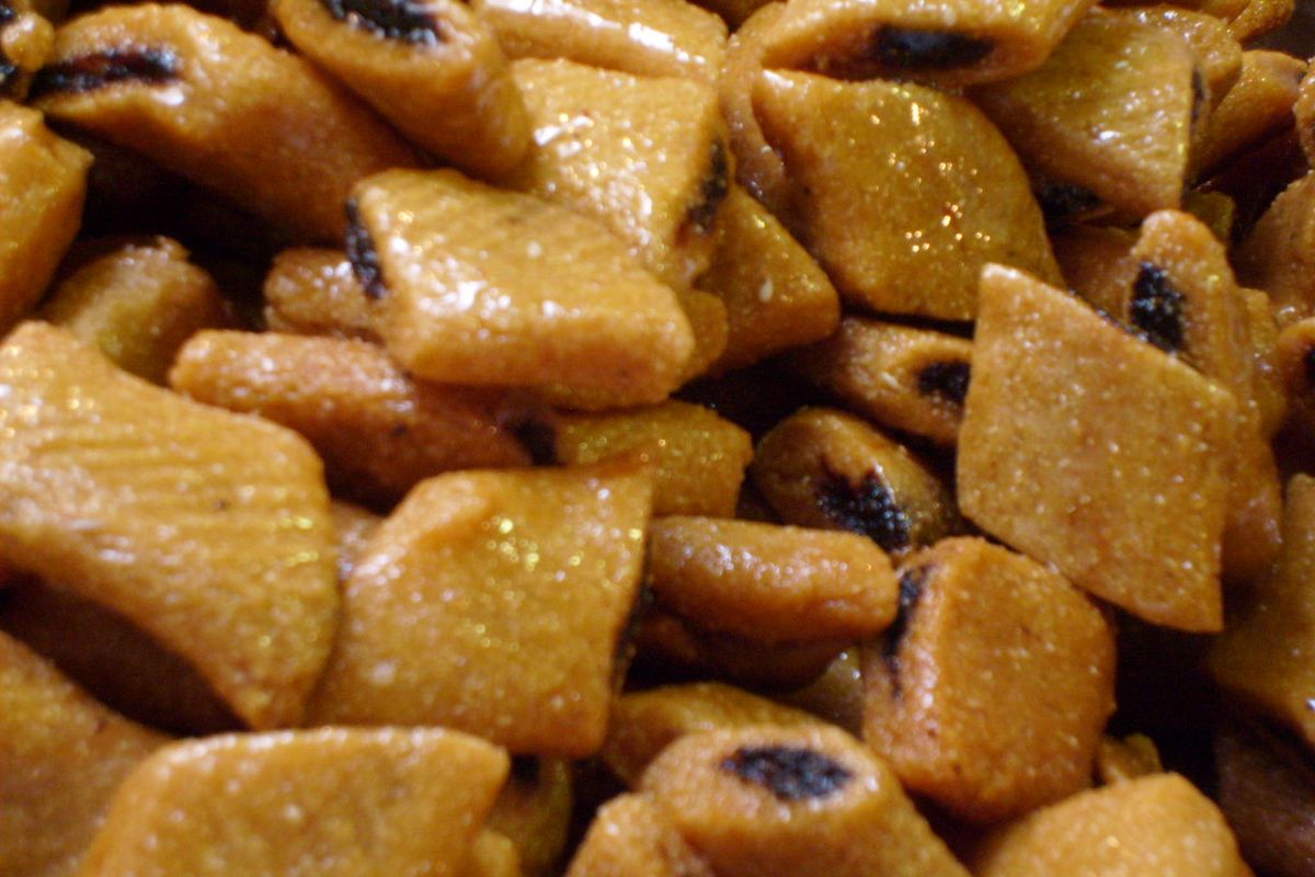 Makroud terminado, listo para servir