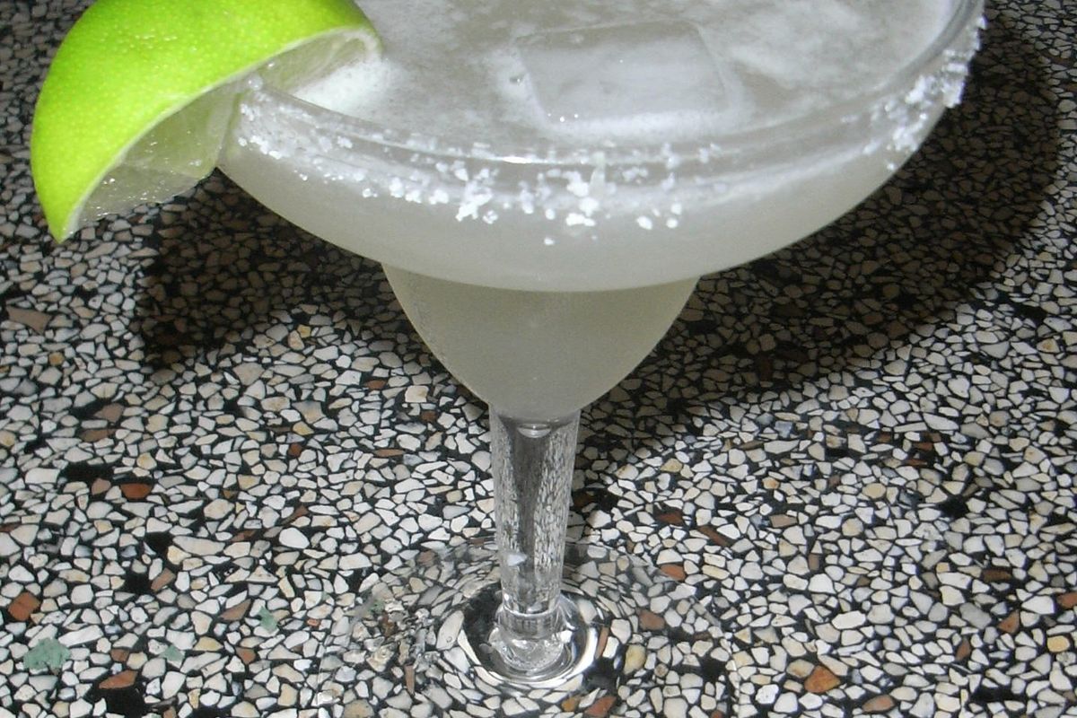 Margarita terminado, listo para servir